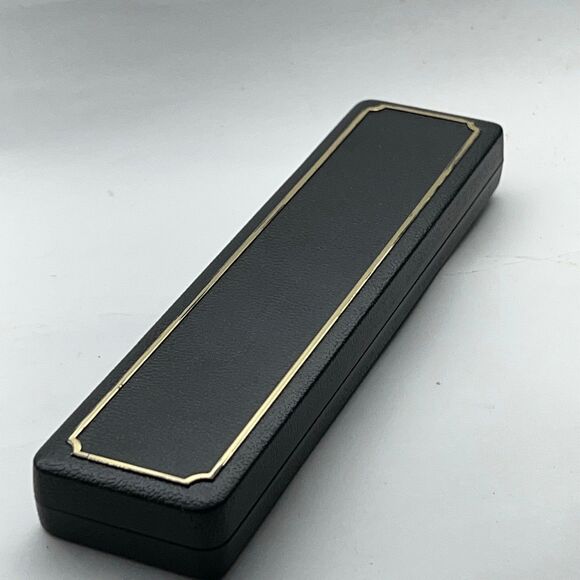 Vintage Gold Tone/Plated Cubic Zirconia Tennis Bracelet Snake Style Chain New - Picture 8 of 11